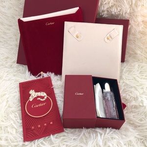 Cartier Necklace Pouch (Free Cartier Cleaning Kit）
